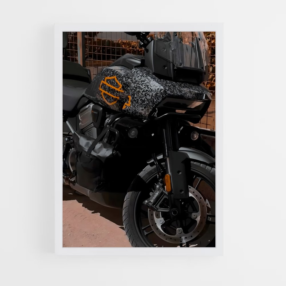 Poster Pan American Dream – affiche Harley-Davidson (vue 3)